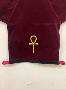 Couverture de table maçonnique Couverture de table personnalisée Marron - Product Image 4