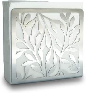 Elegante Portapañuelos de Acero Inoxidable, Clásico y Duradero, Accesorio de Mesa para Cocina, Comedor, Uso Diario, Hogar y Hotel - Product Image 1