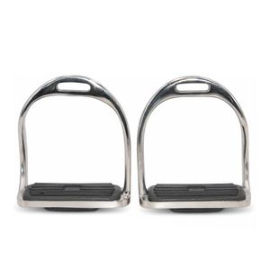 Estribos para montar a caballo de acero inoxidable diseñados por Pavo Real Cómodo montar Logotipo personalizado Entusiastas ecuestres - Product Image 3