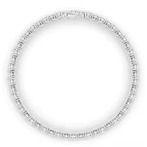 Lab Grown Custom Design Tennis <b>Bracelet</b> for Women & Girls Direct From Manufacturer-Man Made Diamond Moissanite Bangles - Product Image 3