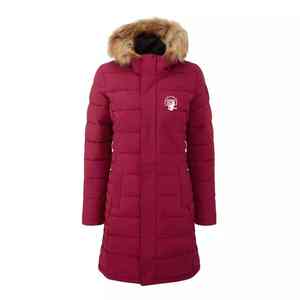 Chaqueta Bomber Acolchada para Mujer, Diseño Personalizado, Impresión Puff, Forro de Lana, Cuello Alto, Impermeable y Transpirable - Product Image 1