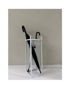 Elegant iron <b>umbrella</b> <b>stand</b> with handcrafted patterns for storing <b>umbrellas</b> in modern rustic or traditional interiors - Product Image 3
