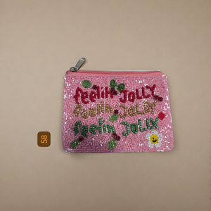 Calidad de exportación, nueva bolsa Go Tiger con cuentas de mano personalizada, bolsa con cremallera de espíritu escolar para la vida diaria, monederos pequeños para el día del juego 2025 - Product Image 5