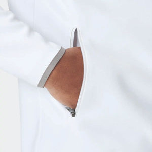 เสื้อฮู้ดดี้เนื้อผ้าคอตตอนระบายอากาศสำหรับผู้ชายเสื้อมีซิปแบบรูดซิปรูดซิปรูด - Product Image 4