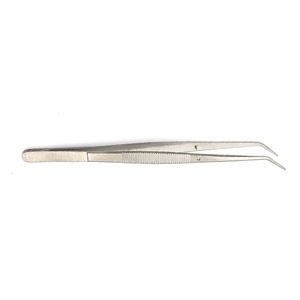 For UL Amin Best Quality Steel Dental Surgical Tweezers Forceps Manual Instrument for Medical <b>Cotton</b> Dress <b>Tissue</b> London College - Product Image 4