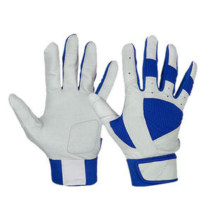 Gants de frappe en cuir véritable de dernière génération en gros, gants de baseball respirants, gants de frappe de softball avec logo personnalisé - Product Image 3