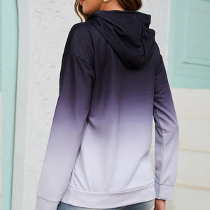 Qualité supérieure à la mode à la mode Tie Dye Hoodie Soloid Couleurs Élégant et confortable Femmes Tie Dye Hoodie - Product Image 2