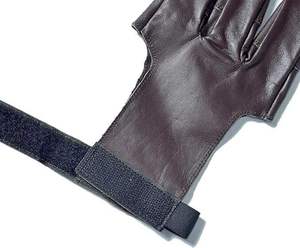 Gants de tir à l'arc à 3 doigts avec protection du pouce, pour arc classique et démontable, coupe-vent, séchage rapide, pour le tir en extérieur et la chasse - Product Image 6