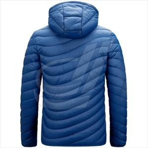 Chaqueta corta de invierno para hombre, abrigo ligero con relleno, talla grande - Product Image 2
