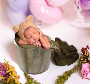 Accesorios de fotografía para recién nacidos Cubo de madera Accesorios de fotografía para recién nacidos - Product Image 2