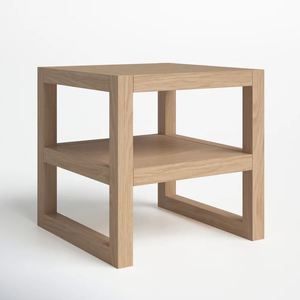 Decorative design wooden end <b>table</b> beside <b>sofa</b> decorative vase <b>table</b> for home furniture living room bedroom office decoration - Product Image 5