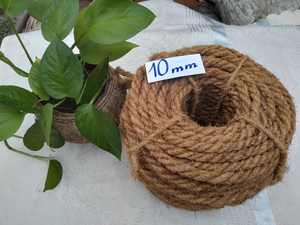 Cuerda de fibra de coco natural Cuerda duradera fuerte ecológica para uso en exteriores - Product Image 3