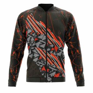 Veste de sport à fermeture éclair intégrale avec logo personnalisé, approvisionnement en vrac |   Chaud, respirant, séchage rapide |   Tailles Homme Femme Jeunesse |   Veste d'entraînement de performance - Product Image 3