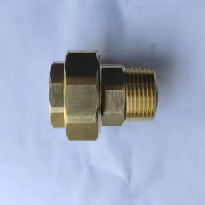Accesorios forjados de alto pulido de latón de primera calidad Mecanizado de precisión de alta resistencia OEM Componentes industriales personalizables Plomería - Product Image 1