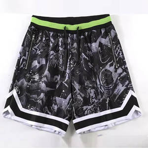 Pantalones cortos de malla sublimados personalizados, pantalones cortos de malla de baloncesto, pantalones cortos de malla de verano para playa - Product Image 1