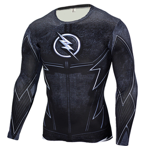 Camisetas de manga larga para hombre, ropa de compresión personalizada, protector de sarpullido Mma - Product Image 2