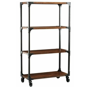 Living Room Furniture <b>Bookcase</b> Made From High Quality Wood With Beautiful Shelves And Designer Aesthetic For Elegant Home - Product Image 1