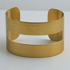 1940 California Floral New Year Brown Antiqued Greek Matt Gold Hammered <b>Bangle</b> Floral Indian pure <b>copper</b> spring gift Jewelry - Product Image 1