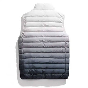 Gilet chaud matelassé pour hommes 100% haute qualité hommes hiver coupe-vent gilet vêtements d'extérieur décontracté matelassé sans manches gilet - Product Image 2