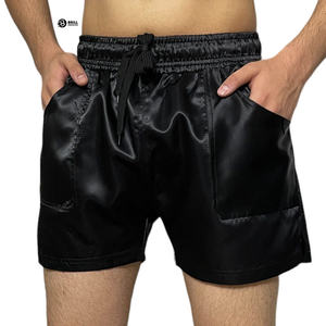 Short de jogging cargo en coton biologique personnalisé pour hommes Short de jogging confortable à taille élastique solide et respirant pour la salle de sport - Product Image 4