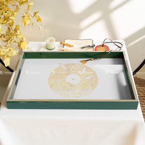 Bandeja de servicio de laca elegante superventas para vajilla y decoración del hogar al por mayor de Vietnam - Product Image 3