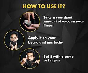 Cera Orgánica para Peinar Barba y Bigote para Hombre, Cera Suavizante, Moldeadora y de Acabado, OEM ODM, Marca Privada Disponible, Venta al por Mayor - Product Image 4