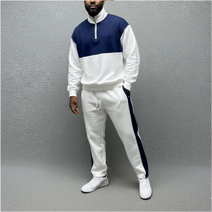 Survêtement unisexe personnalisé pour l'hiver, style streetwear, effet délavé, marque privée, vente en gros avec broderie et impression de logo - Product Image 3