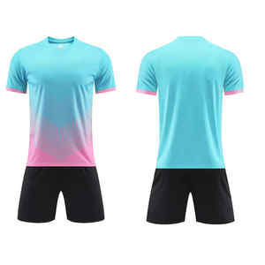 Conjunto de uniforme de camiseta de fútbol personalizable, uniforme de fútbol corto en blanco, ropa de entrenamiento de fútbol - Product Image 2