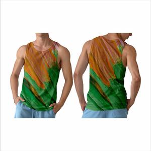 Débardeur confortable multicolore pour hommes Meilleur coût Performance Fitness Workout Coton côtelé sans manches Design respirant - Product Image 5