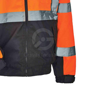 Sweat-shirts de sécurité de haute qualité, nouveau design, séchage rapide, respirant, haute visibilité, vêtements de travail pour hommes adultes, options personnalisables - Product Image 6