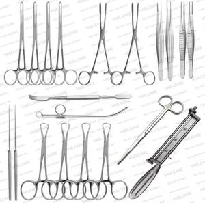 Instrumentos de Cirugía Dental veterinaria de primera calidad de 9 piezas para cirugía dental Animal instrumentos de cirugía veterinaria Vaslcare - Product Image 2
