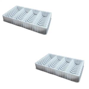 Boîtes en plastique jetables d'OEM/ODM ABS/vide matériel de vinyle/ANIMAL FAMILIER formant le plateau empaquetant dans diverses couleurs - Product Image 1