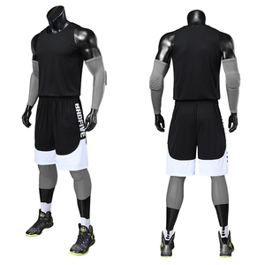 Nouvel uniforme de basketball de qualité supérieure pour équipe de jeunes, impression sublimée, nouveau style, ensembles d'uniformes de basketball sans manches - Product Image 3