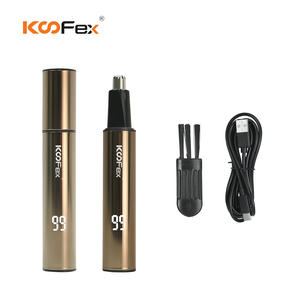KooFex KF-7620 gli uomini professionisti usano i <span class=keywords><strong>peli</strong></span> del <span class=keywords><strong>naso</strong></span> rimuovono IPX4 impermeabile Mini dimensioni USB ricarica 7200RPM <span class=keywords><strong>naso</strong></span> Ttrimmer - Product Image 2
