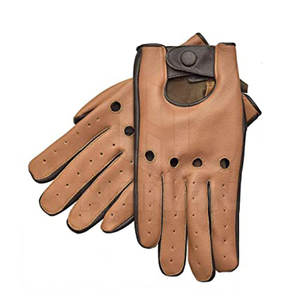 Gants en cuir respirants à la mode personnalisés pour hommes pour l'extérieur Gants de conduite chauds pour l'hiver avec écran tactile-Prix de gros - Product Image 3