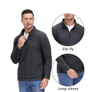 Sweat-shirt à capuche personnalisé pour homme, sport, fermeture éclair, polaire, 100% coton, hiver, décontracté, manches longues, course à pied, athlétique, entraînement - Product Image 2