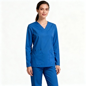Cómodos juegos de exámenes médicos para mujeres, uniformes de enfermería personalizados, elegantes uniformes hospitalarios para mujeres en diseños estéticos refinados - Product Image 3