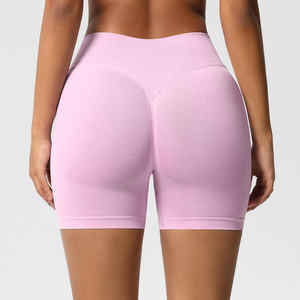 Polyester <b>Women</b> Sports Gym Fitness <b>Yoga</b> <b>Shorts</b> Girls <b>Yoga</b> Wear Fitness Active <b>Shorts</b> Running <b>Yoga</b> Pants <b>for</b> <b>Women</b> - Product Image 6