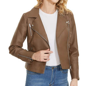 Chaqueta de Cuero para Mujer, Estilo Nuevo |   Chaquetas de Cuero de Moda para Mujer, Ropa de Invierno, Chaquetas de Cuero de Manga Larga - Product Image 4