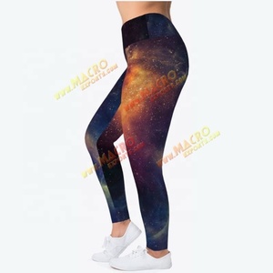 <b>Women</b> Fashion ART8565 Yoga Pants <b>Leggings</b> Wholesale Digital Printed Seamless Gym Fitted Sexy Bra-Style with Pockets Decoration - Product Image 5
