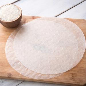 Vietnamese OEM 100% Rice <b>Paper</b> <b>Spring</b> <b>Roll</b> Tasteless Dried Food Wrap for Adults Bag Packaging - Product Image 5