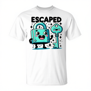 Camiseta Infantil con Temática de Escape Room, Ropa Promocional para Niños - Product Image 2