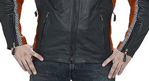 แจ็กเก็ตหนังแกะแนวสตรีทของผู้ชาย, แจ็กเก็ตหนังสีดำสไตล์วินเทจคุณภาพสูงเหมาะสำหรับฤดูใบไม้ผลิ - Product Image 5