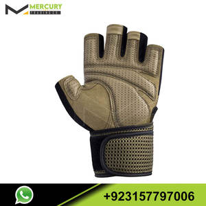 Gants d'entraînement d'haltérophilie hommes et femmes nouveau Design respirant Powerlifting Camouflage gants de gymnastique avec Logo personnalisé - Product Image 6