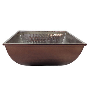 Classic Design Metal Rectangle Shaped Bowl Brass TPRPC Salad Bowl <b>Stand</b> for Serving Bowl Use for Kitchen & Tabletop - Product Image 3