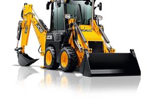 Mini Retroexcavadora Compacta 4x4 JCB 1CX |   Retroexcavadora compacta JCB 1CX con ruedas, accionada por diésel, para construcción - Product Image 3