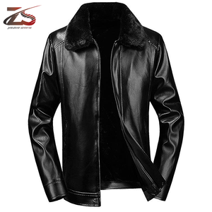 Chaqueta de cuero Precio adecuado disponible Servicio OEM Turn Down Chaqueta de cuero en la mejor calidad Ropa casual impermeable - Product Image 2