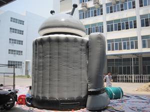 Casa Inflable de Robot para que los Niños se Jueguen y se Diviertan - Product Image 2