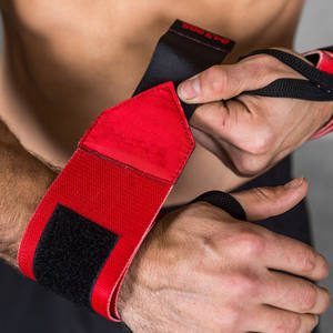 Wholesale Custom Design Strength Training Fitness Barbell Swings Hand Weightlifting Protection <b>Power</b> <b>Wrist</b> Wraps Strap - Product Image 2