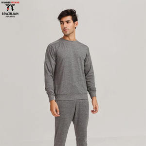 2022 mejor diseño de invierno para hombre, chándal 100% algodón para Fitness, Jogging, personalizado, venta al por mayor, cintura elástica ligera de alta calidad - Product Image 4